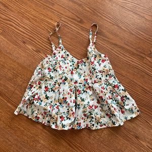 Floral Tank Top